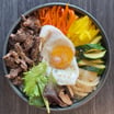Bap the Korean Cuisine Bibimbap m. Oksekød