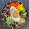 Bibimbap m. Oksekød