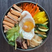 Bibimbap m. Grøntsager (V)